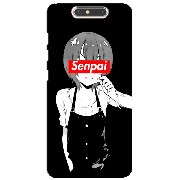 Чохол з принтом «Senpai» для ZTE Blade V8 Чохол з принтом «Senpai» для ZTE Blade V8