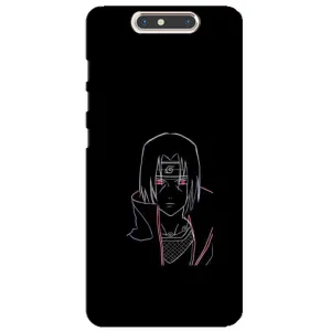 Чохли на тему: Ітачи Учіха для ZTE Blade V8 (AlphaPrint) (силует Ітачі)