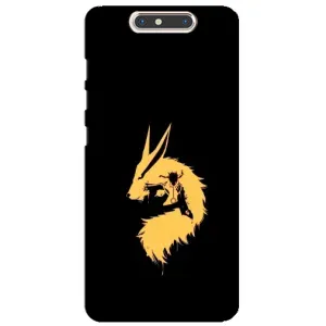 Naruto Anime Чохли для ЗТЕ В8 (AlphaPrint) (силует Курама Наруто)