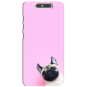 Чехлы с собаками для ZTE Blade V8 (VPrint) (Смешная собака)