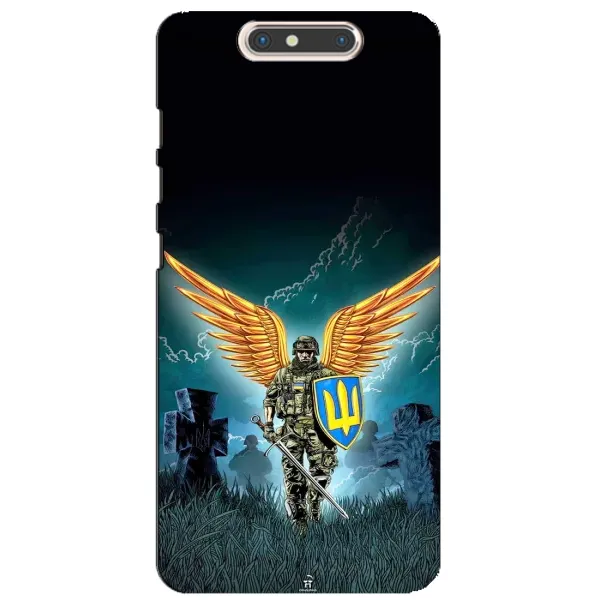 Чехол с принтом «Солдат ЗСУ» для ZTE Blade V8 Чехол с принтом «Солдат ЗСУ» для ZTE Blade V8