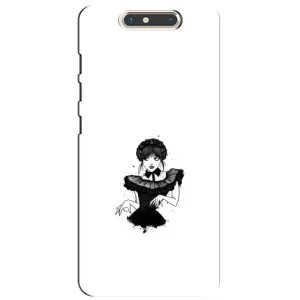 Чехлы Венсдей на ZTE Blade V8 Уэнсдей (AlphaPrint) (танец Уэнздей)