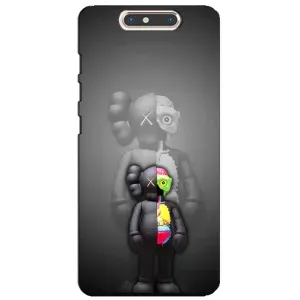 Чехол с принтом «Тело Bearbrick» для ZTE Blade V8