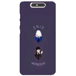 Чехлы Венсдей на ZTE Blade V8 Уэнсдей (AlphaPrint) (Уэнздей и подруга)