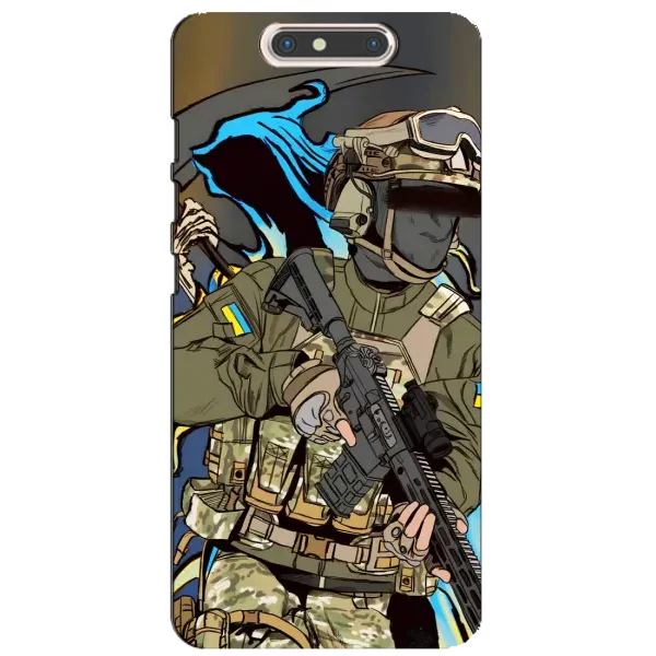 Чехол с принтом «Воин ВСУ» для ZTE Blade V8 Чехол с принтом «Воин ВСУ» для ZTE Blade V8