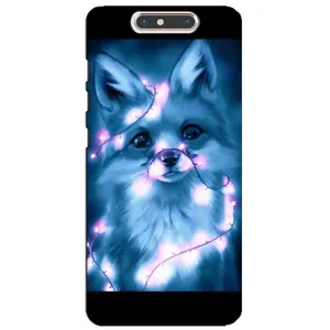 Чехлы с картинкой Лисички для ZTE Blade V8 (VPrint) (Яркая лисичка)