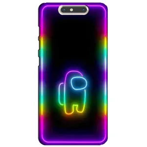 Чехол Амонг Ас для ZTE Blade V8 (AlphaPrint) (Яркий скин)