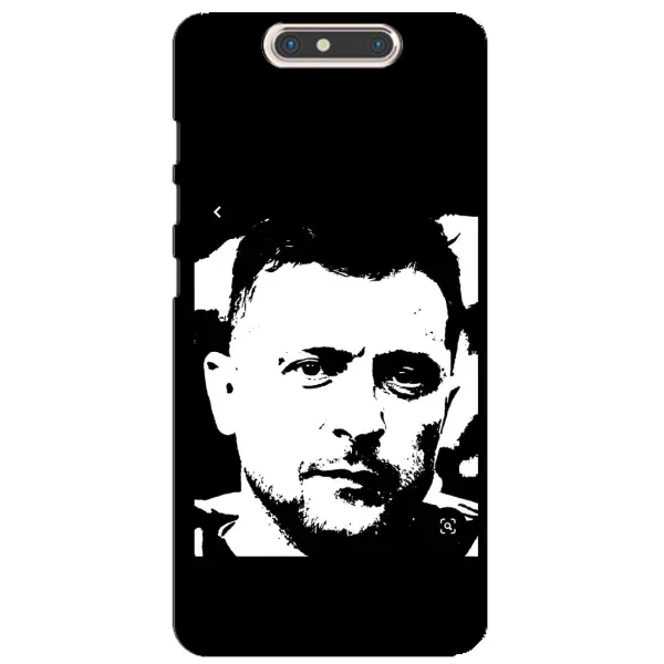 Чехол с принтом «Зеленский АРТ» для ZTE Blade V8