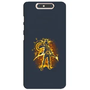 Naruto Anime Чохли для ЗТЕ В8 (AlphaPrint) (золотий Наруто)