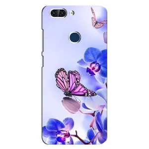 Чохли з квітами для ZTE Blade V9 (VPrint) (Метелик на квітах)