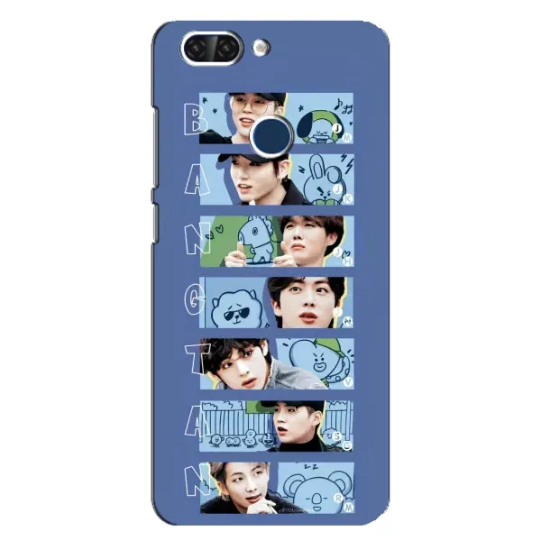 Чехол с принтом «Bangtan» для ZTE Blade V9