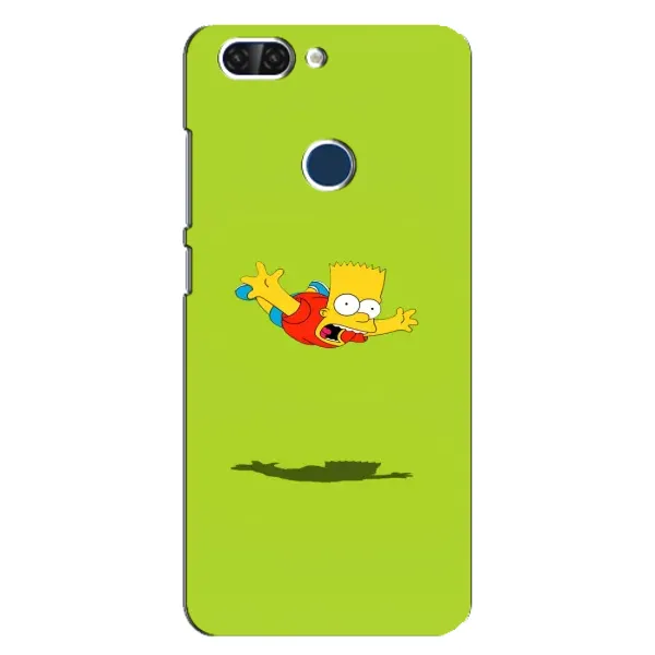 Чехол с принтом «Барт Симпсон» для ZTE Blade V9