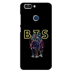 Чохли BTS для ZTE Blade V9 (AlphaPrint) (BTS стайл)
