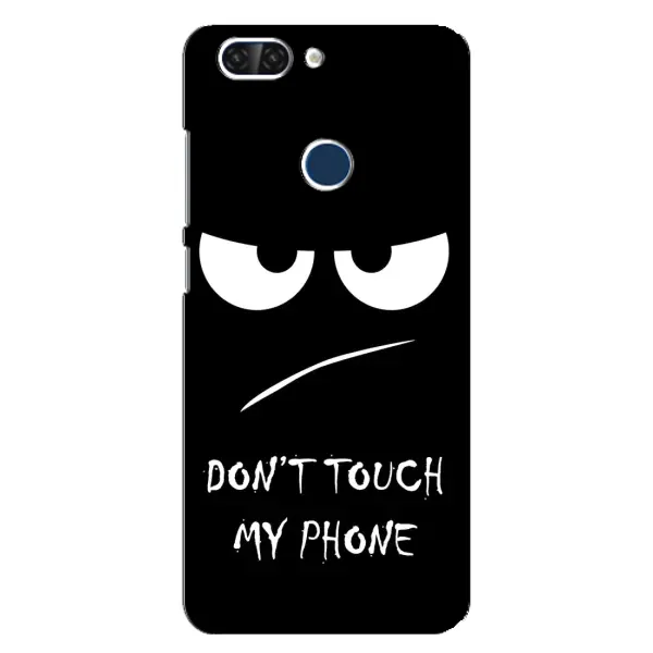 Чохол з принтом «Dont Touch» для ZTE Blade V9