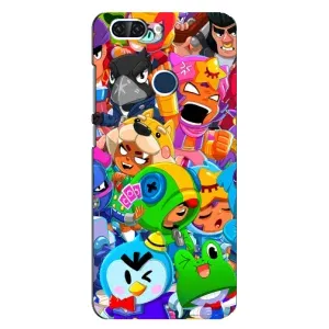 Чехлы Brawl Stars для ZTE Blade V9 (AlphaPrint) (Герої Бравл Старс)
