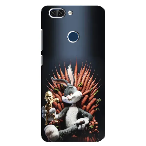 Чехол с принтом «Король Кролик» для ZTE Blade V9
