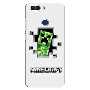 Чохол Майнкрафт на ZTE Blade V9 (AlphaPrint) Minecraft (кріпер Майнкрафт)