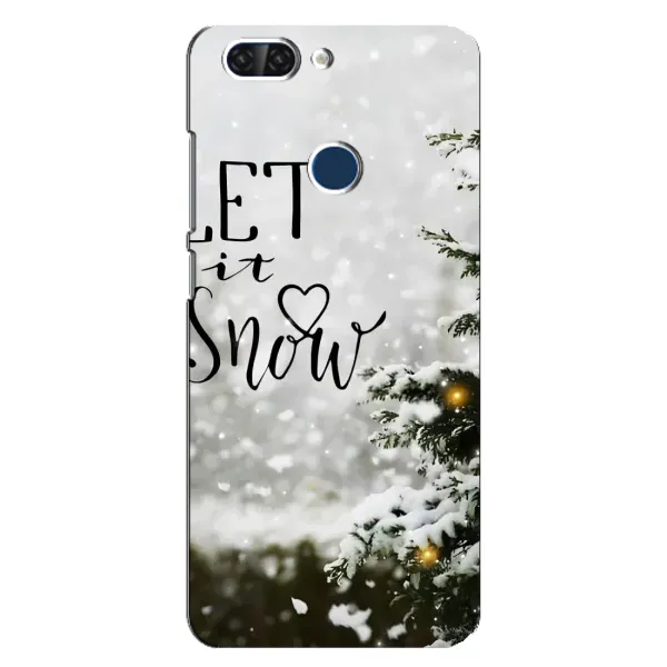 Чехол с принтом «Let it snow» для ZTE Blade V9 Чехол с принтом «Let it snow» для ZTE Blade V9