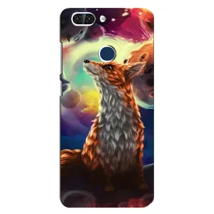 Чохли з картинкою Лисичка для ZTE Blade V9 (VPrint) (Лисичка в космосі)