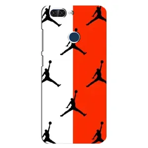 Чохли для ZTE Blade V9 - з картинкою JORDAN (AlphaPrint) (Лого Джордан)