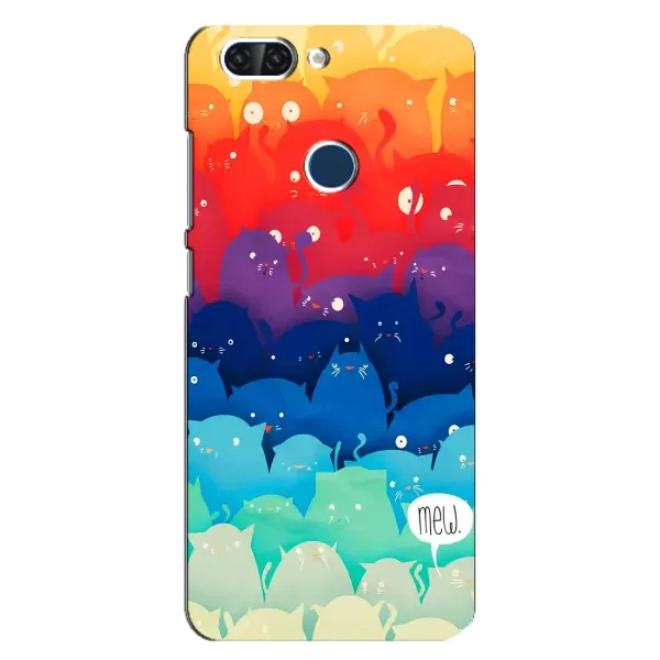 Чохол з принтом «Mew» для ZTE Blade V9