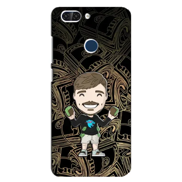 Чехол с принтом «Mister Beast» для ZTE Blade V9