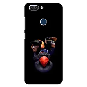 Чохол з Мавпами ZTE Blade V9 - (AlphaPrint) (Три мавпи)