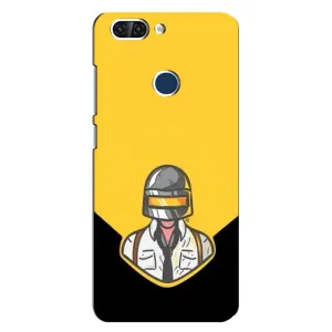 Чеjхол PUBG для ЗТЕ 89523 15655 (AlphaPrint) (Пабг в шоломі)