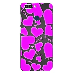 Чехлы для любимой на ЗТЕ 89523 15655 (VPrint) (Pink hearts)