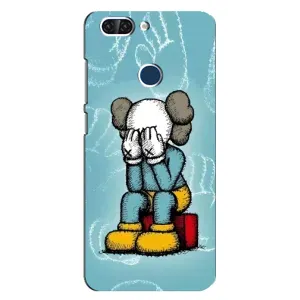 Чохли для ZTE Blade V9 - Bearbrick Louis Vuitton (PREMIUMPrint) (Плач Bearbrick)