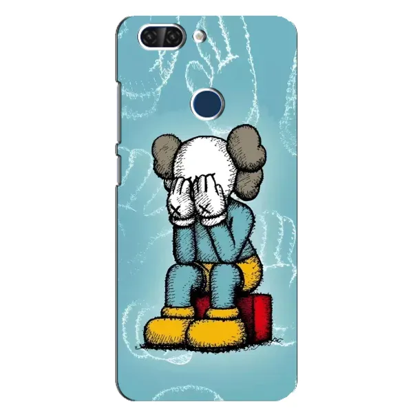 Чехол с принтом «Плач Bearbrick» для ZTE Blade V9