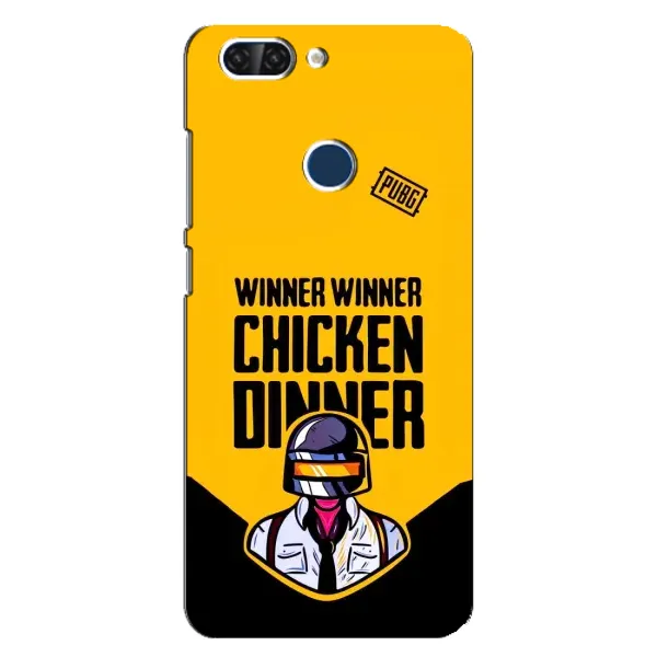 Чехол с принтом «Pubg шлем» для ZTE Blade V9
