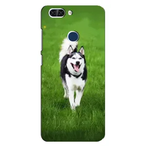 Чохол з Хаскі ZTE Blade V9 - (AlphaPrint) (Радісний Хаскі)