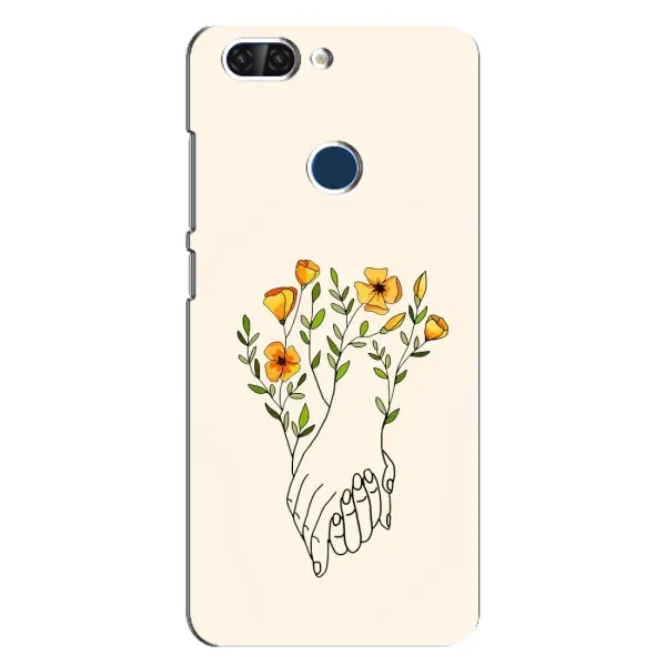 Чехол с принтом «Руки любви» для ZTE Blade V9