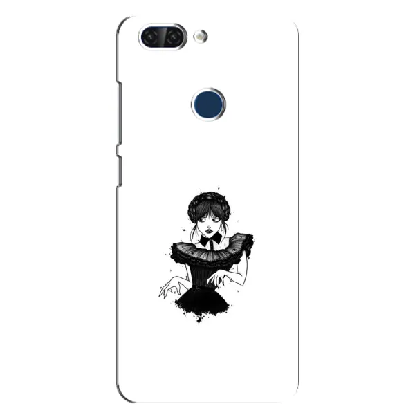 Чохол з принтом «танець Венздей» для ZTE Blade V9