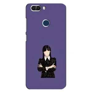 Чохли Венсдей на ZTE Blade V9 Уенсдей (AlphaPrint) (Венздей у чорному)