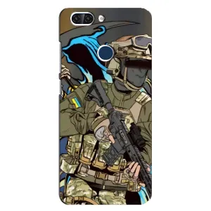 Чехлы с картинкой ЗСУ для ZTE Blade V9 (AlphaPrint) (Воїн ЗСУ)