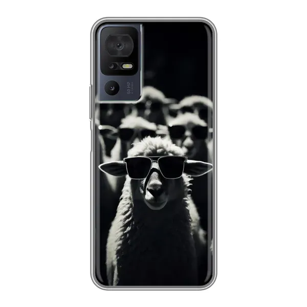 Чехол с принтом «Овечка в очках» для ZTE Nubia A75 Чехол с принтом «Овечка в очках» для ZTE Nubia A75