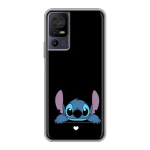 Чохол з принтом Стіч на ZTE Nubia A75 (Стіч на чорному)