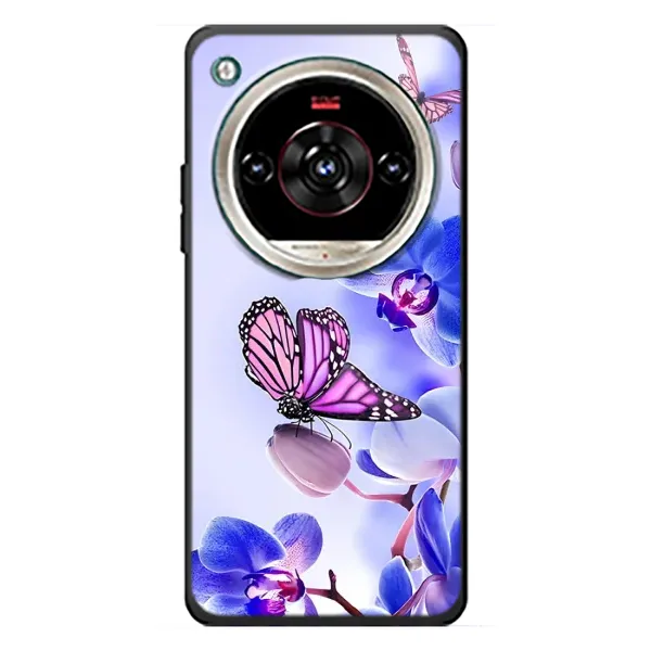 Чехол с принтом «Бабочка на цветочке» для ZTE Nubia Focus 2 Ultra