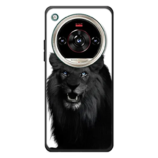 Чехол с принтом «Черный ЛЕВ» для ZTE Nubia Focus 2 Ultra