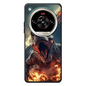 Чохол з картинкою 'Хижаки' для ZTE Nubia Focus 2 Ultra (Вогняний динозавр)