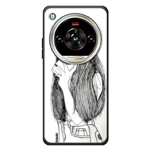 Чехол с печатью для ZTE Nubia Focus 2 Ultra - (Мода) (AlphaPrint) (Фото девочки)