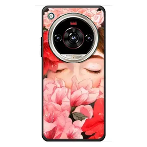 Чехлы (ART) Цветы на ZTE Nubia Focus 2 Ultra (VPrint) (Очі в квітах)