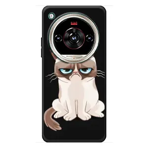 Чохол з принтом для ZTE Nubia Focus 2 Ultra (AlphaPrint) Модні коти (Сумний кіт)