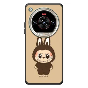 Чехол с Лабубу на ZTE Nubia Focus 2 Ultra (Bored Ape в красном)