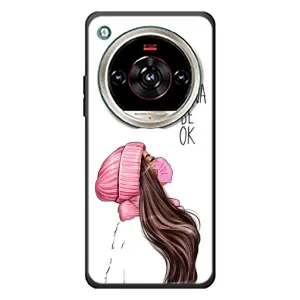 Чехол с печатью для ZTE Nubia Focus 2 Ultra - (Мода) (AlphaPrint) (Коронавирус)