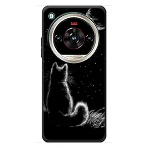 Чохол з принтом для ZTE Nubia Focus 2 Ultra (AlphaPrint) Модні коти