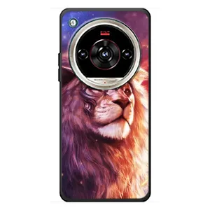 Чохол з картинкою ЛЕВ для ZTE Nubia Focus 2 Ultra (VPrint) (Красочний Лев)