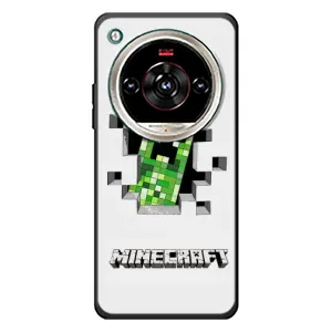 Чохол Майнкрафт на ZTE Nubia Focus 2 Ultra (AlphaPrint) Minecraft (кріпер Майнкрафт)